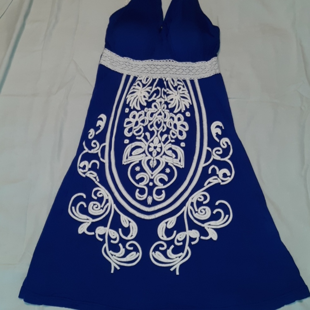 Just love women dress color blue small - Picture 5 of 8